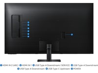Samsung 43" 4K smartskjerm M7 43FM702 Skjermer