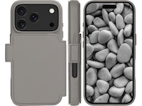 dbramante1928 iPhone 17 Pro Lynge 2-i-1 Lommebokdeksel (river stone) Mobildeksel