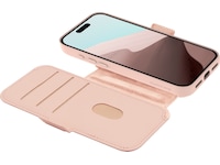 dbramante1928 iPhone 17 Pro Max Lynge 2-i-1 Lommebokdeksel (pink sand) Mobildeksel