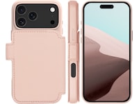 dbramante1928 iPhone 17 Pro Max Lynge 2-i-1 Lommebokdeksel (pink sand) Mobildeksel