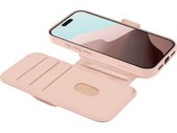 dbramante1928 iPhone 17 Pro Lynge 2-i-1 Lommebokdeksel (pink sand) Mobildeksel