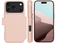dbramante1928 iPhone 17 Pro Lynge 2-i-1 Lommebokdeksel (pink sand) Mobildeksel