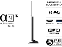 LG 55" C5 AI 4K OLED Smart TV (2025) + Soundbar 50 - 59 tommer TV