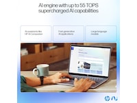 HP OmniBook Ultra Laptop 14-fd0031no 14" 2.2K Touch AMD Ryzen™ AI 9 365 Processor med Radeon™ Graphics -B-Grade Demo bærbar PC