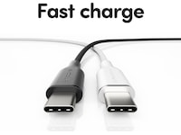 PanzerGlass Racing 240W USB-C kabel, 2m (sort) USB-kabler