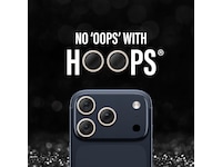 PanzerGlass iPhone 17 Pro / 17 Pro Max / 16 Pro / 16 Pro Max Hoops Linsebeskytter (glitter gold) Skjermbeskytter