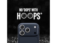 PanzerGlass iPhone 17 Pro / 17 Pro Max / 16 Pro / 16 Pro Max Hoops Linsebeskytter (glitter silver) Skjermbeskytter