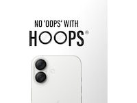 PanzerGlass iPhone 17 / 16 / 16 Plus Hoops Linsebeskytter (sort) Skjermbeskytter
