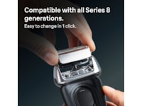 Braun Series 8 ORIGINAL Barberhode-Refill 83M Tilbehør til barbermaskiner