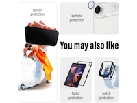 PanzerGlass CARE iPhone Air Samba Hardcase deksel (sort) Mobildeksel