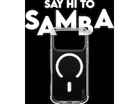 PanzerGlass CARE iPhone 17 Pro Samba Hardcase deksel (gjennomsiktig/hvit) Mobildeksel