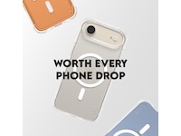 PanzerGlass CARE iPhone Air Samba Hardcase deksel (gjennomsiktig/hvit) Mobildeksel