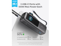 Anker Power Bank 25000 mAh med USB-C Powerbank