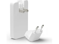 dbramante1928 re-charge Pro EU/US Slim Vegglader (hvit) Mobilladere