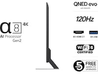 LG 55'' QNED85 evo AI MiniLED 4k Smart TV (2025) 50 - 59 tommer TV