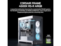 Corsair FRAME 4500X RS-R ARGB Mid Tower (hvit) Midi tower