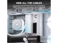 Corsair FRAME 4500X RS-R ARGB Mid Tower (hvit) Midi tower