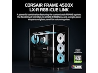 Corsair FRAME 4500X LX-R RGB Mid Tower (sort) Midi tower
