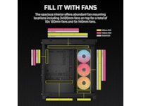 Corsair FRAME 4500X LX-R RGB Mid Tower (sort) Midi tower