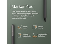 reMarkable Paper Pro Move 7.3" inkl. Marker Plus & Book Folio (basalt) Digitale notatblokker