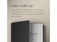 reMarkable Paper Pro Move Book Folio (sort) Tilbehør til digitale notatblokker