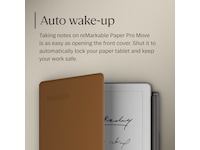 reMarkable Paper Pro Move Book Folio (brun) Tilbehør til digitale notatblokker