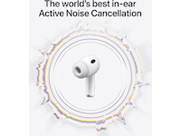 Apple AirPods Pro 3 Trådløse Ørepropper, In-Ear (hvit) Ørepropper