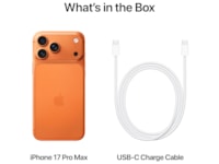 iPhone 17 Pro Max 512GB (kosmisk oransje) Mobiltelefoner