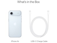 iPhone Air 256GB (himmelblå) Mobiltelefoner