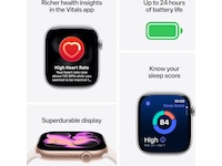 Apple Watch Series 11 GPS + LTE 42mm Titan (skifergrå) Smartklokker