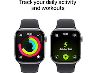 Apple Watch Series 11 GPS + LTE 42mm Titan (skifergrå) Smartklokker