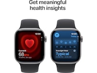 Apple Watch Series 11 GPS + LTE 42mm Titan (skifergrå) Smartklokker
