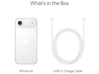 iPhone Air 256GB (skyhvit) Mobiltelefoner