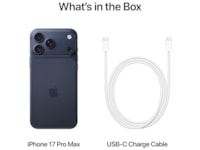 iPhone 17 Pro Max 2TB (dypblå) Mobiltelefoner