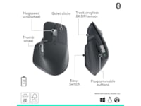 Logitech MX Master 3S Trådløs Mus Mus