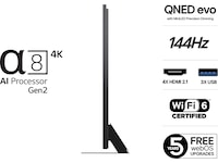 LG 100" QNED86 AI 4K MiniLED Smart TV (2025) Over 80 tommer TV