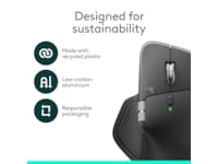 Logitech MX Master 4 for Business Trådløs Ergonomisk Mus (grafittgrå) Mus