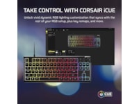 Corsair K55 CORE TKL RGB Gamingtastatur (sort) Gamingtastatur
