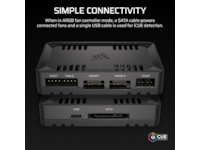 Corsair Commander Duo Lys og Vifte Controller Viftestyring