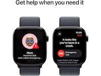 Apple Watch Series 10 46mm GPS Aluminium (gagatsvart) -B-Grade Demo klokker