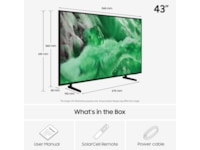 Samsung 43" Q7F2 QLED 4K Smart TV (2025) -B-Grade Demo TV/projektor