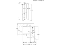 Electrolux LNT6ME36W2 600 TwinTech NoFrost Kyl-frys (hvit) -B-Grade Demo frysere & kjøleskap