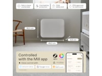 Mill Invisible Smart WiFi Gen 4 panelovn 400W -B-Grade Demo hjem & fritid