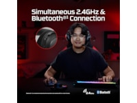 HyperX Cloud Alpha 2 Trådløst Gaming Headset (sort) -B-Grade Demo headset