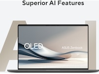 Asus Zenbook A14 UX3407QA 14" WUXGA OLED (grey) -B-Grade Demo bærbar PC
