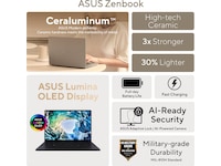 ASUS Zenbook A16 UX3607OA 16" 3K OLED PC - Bærbar / laptop