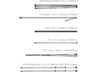 Asus TUF Gaming 850W GOLD EVO PSU Enheter