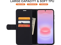 iiglo Galaxy A37 Lommebokdeksel (sort) Mobildeksel