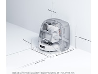 DJI ROMO P robotstøvsuger Robotstøvsugere