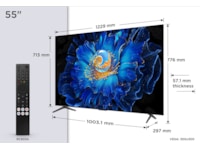TCL 55" C69KS 4K QD-Mini LED Google TV -B-Grade Demo TV/projektor